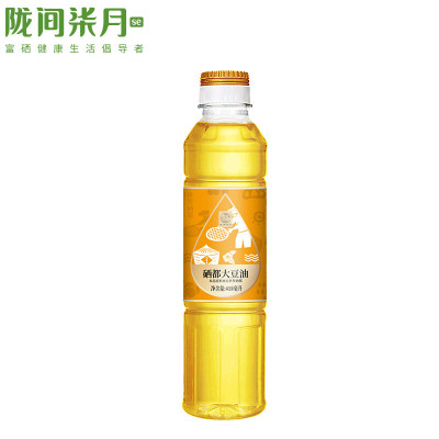 陇间柒月硒都大豆油418ml418mL