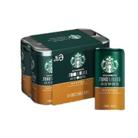 星巴克星倍醇(经典浓郁)咖啡饮料228ml*6罐/组