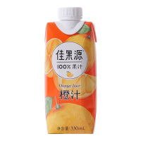 佳果源橙汁330ml*12瓶/箱