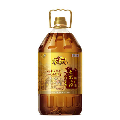 福临门|家香味老家土榨菜籽油5L