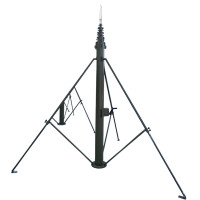 避雷针 便携式升降杆避雷针避雷针可移动快装式避雷针伸缩式避雷针 10米手动