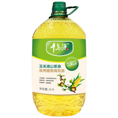千岛 源玉米 山茶油4L