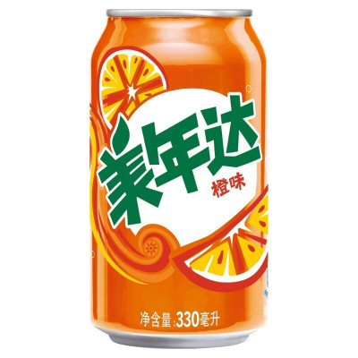 橙味矮胖罐330ML