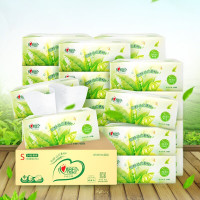 DT20100(箱装)心相印茶语经典100抽20包装三层塑装纸面巾