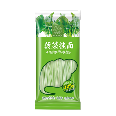 陇间柒月菠菜挂面•袋装 600 g