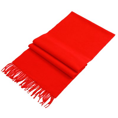 红色围巾 190*34CM 140克 刺毛仿羊绒(100条可定制)定制需求联系客户经理