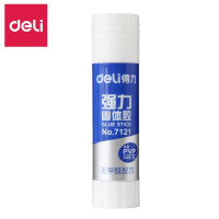 得力(deli) 7121 固体胶 PVP超能固体胶棒 办公用品 9g (24支装)