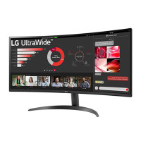 LG 34英寸 21:9 1800R曲面 100Hz PBP HDR10 阅读模式 显示器 34WR50QC