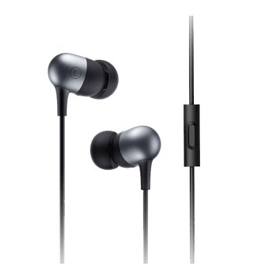 小米(MI)胶囊耳机 黑 3.5mm 有线耳机 入耳式运动降噪通用耳塞音乐耳麦