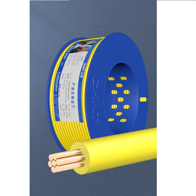 正泰(CHNT)电线电缆1芯阻燃电线100米 黄*ZR-BVR-2.5