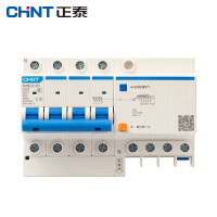 正泰(CHNT)昆仑漏电保护器断路器漏电开关NXBLE-63 4P C63 30mA 6kA 1个装