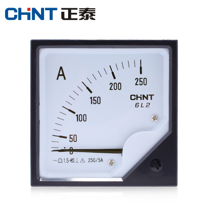 正泰(CHNT)指针式电表6L2-A 250/5A 2个装