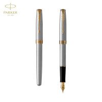 派克(PARKER)钢笔 签字笔 男女生日礼物 卓尔系列钢杆金夹墨水笔