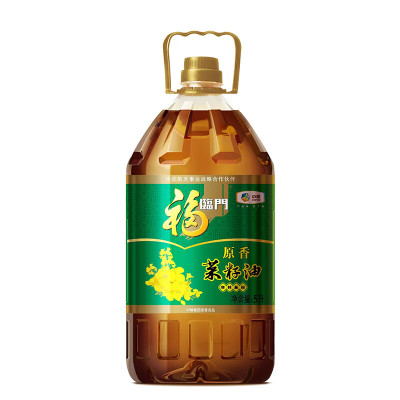 福临门食用油原香菜籽油5L