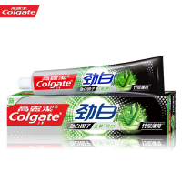 高露洁(Colgate)劲白竹炭薄荷味牙膏-120克