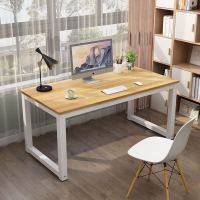 古睿德电脑桌台式家用书桌学习长条桌子1.2X0.8X0.75米(可选白色桌面)