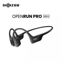 韶音OpenRun Pro mini款s811 骨传导蓝牙耳机运动无线耳骨传导耳机 骑士黑