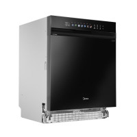 美的(Midea)晶焰系列洗碗机S55家用14套嵌入式台式家用洗碗机S55