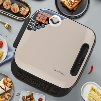 利仁(Liven)电饼铛家用双面加热煎饼烙饼锅煎烤机加深烤盘双面可拆洗LPBC-9