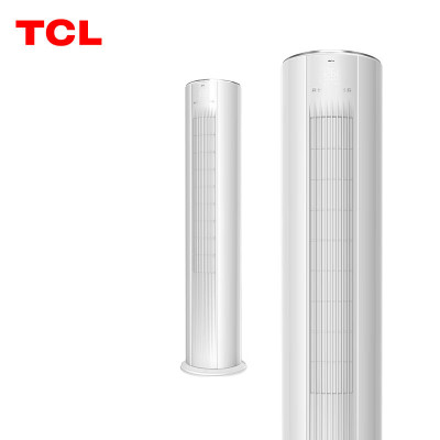 TCL大2P冷暖3级变频柜机空调柔风自清洁 圆柱立柜式柜机KFRd-51LW/DBp-BL23+B3