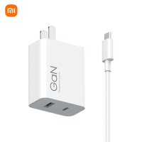 小米(mi)67W GaN 双口充电器套装 (1C+1A) MDY-14-EU