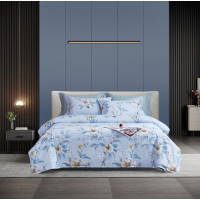 梦洁家纯棉印花四件套:清风挽心