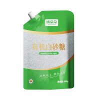 姚朵朵(YAO DUO DUO)有机白砂糖500克(吸嘴袋)两件装