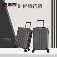 趣游帮 行李箱大容量拉杆箱旅行密码加厚拉链行李箱20寸 JDY-1202