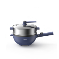 美的(Midea)电炒锅4升电煮锅电火锅家用多功能一体不粘锅MC-HGE2813