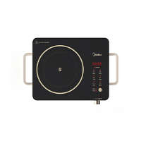 美的(Midea)家用电磁炉旋控双环控火2200W定时4D防水 MC-HW2210