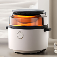 美的(Midea)蒸汽炎烤空气炸锅 免翻面 双热源家用6L智能全自动蒸烤箱一体机可视 KZS6096XM