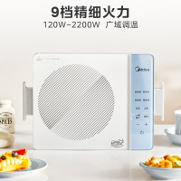 美的(Midea)家用电磁炉 2200W大功率 电磁灶火锅炉 爆炒电磁炉 定时功能 MC-E22BHY05