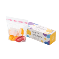 茶花(CHAHUA)生物系列食品密封保鲜袋中号 立体款30只 990089