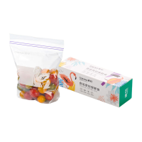 茶花(CHAHUA)生物系列食品密封保鲜袋大号 立体款25只 990090