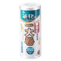 茶花(CHAHUA)一大卷背心保鲜袋L350 304016