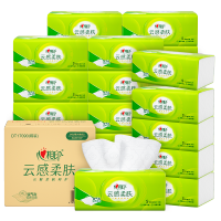 心相印DT17090云感系列90抽24包三层立体压花塑装纸面巾ADA01337