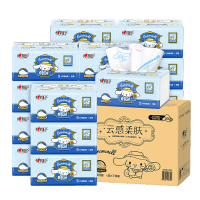 心相印 DT17100(箱装)三丽鸥联名抽纸3层100抽*20包立体压花面巾纸 大耳狗款 A0000894