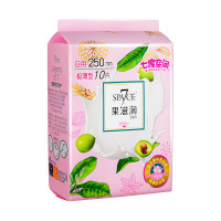 七度空间(SPACE 7)SGD8110(单包)果滋润极薄棉柔日用卫生巾10片装ZXAAE00105