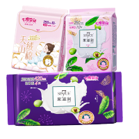 七度空间(SPACE 7)果滋润极薄棉柔透气卫生巾24片日夜组套ZTAAC02304