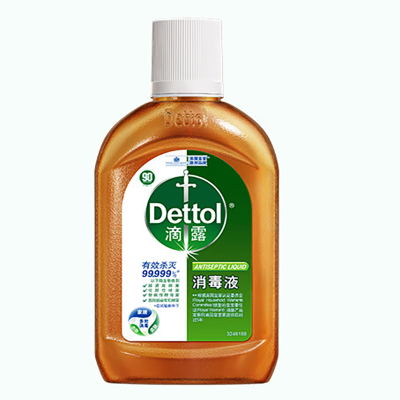 滴露(Dettol)消毒液250ml 家居室内环境地板消毒 衣物除菌剂