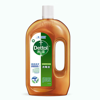 滴露(Dettol)洗衣消毒液衣物750mL除螨 家居宠物地板杀菌 非84酒精