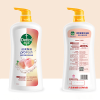 滴露(Dettol)清爽保湿沐浴露 清甜水蜜桃香950g*1瓶