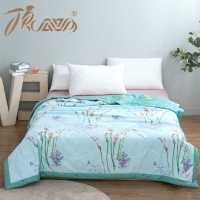 恒源祥全棉夏被1500g±2% 200cmx230cm(束装满园)HYXB1003