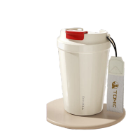 特美刻(TOMIC)TW60153UC01双层不锈钢保温杯(实业)白色380ML