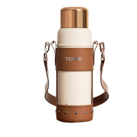 特美刻(TOMIC)TW60167UCti01双层不锈钢保温杯(实业)初露白(珠光漆)600ml