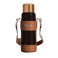 特美刻(TOMIC)TW60167UCti02双层不锈钢保温杯(实业)墨影黑(珠光漆)600ml