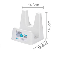茶花(CHAHUA)其他日杂小件厨房塑料多用架锅盖架14.5*12.6*14.3cm 2228