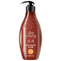 滋源(SEEYOUNG)茶籽水润去屑护发素(中干性)535ml