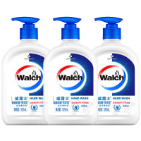 威露士(Walch)健康抑菌洗手液丝蛋白525ml*3瓶
