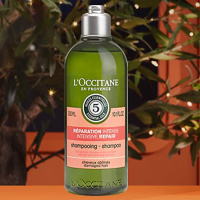 欧舒丹草木菁纯臻萃焕活洗发水300ml清洁改善毛躁修护亮泽